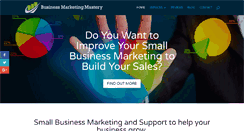 Desktop Screenshot of businessmarketingmastery.com